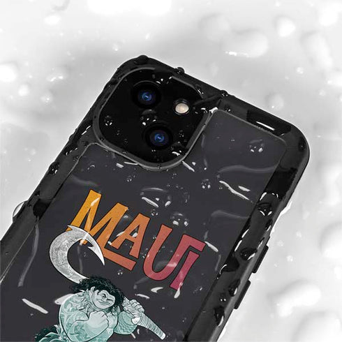 Disney Princess Moana Maui iPhone 15 Waterproof Case
